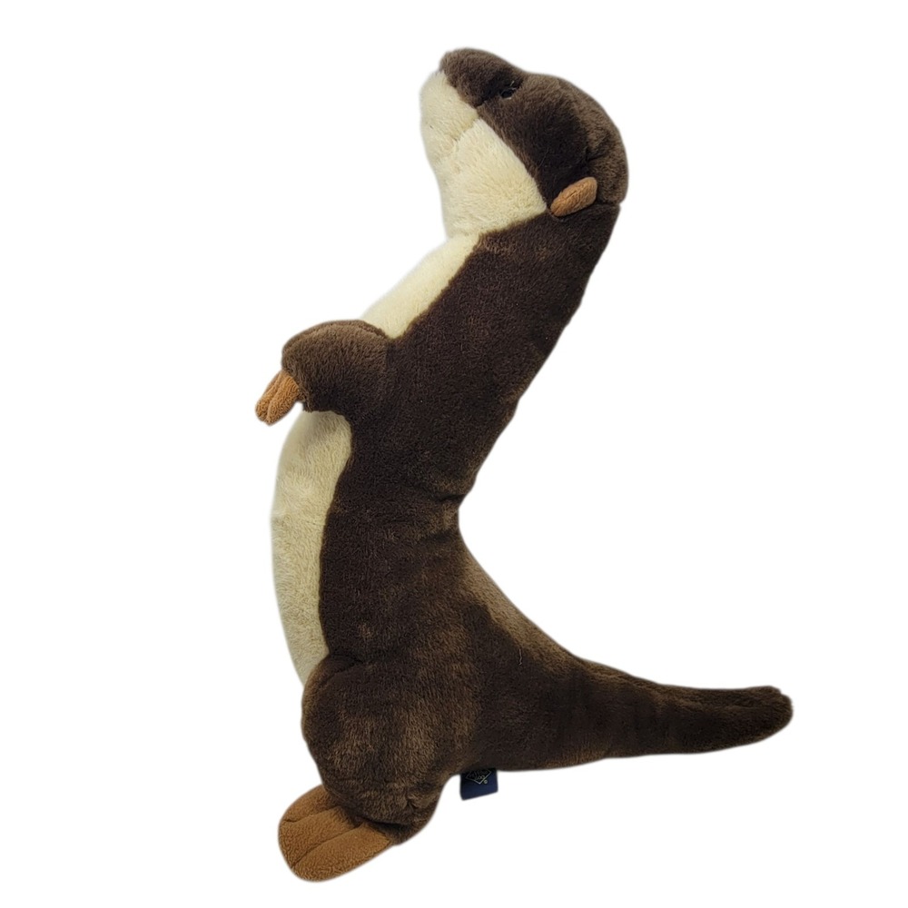 Vintage The Petting Zoo River Otter Plush 1994 Standing 22" Stuffed Rare Read - Picture 4 of 14